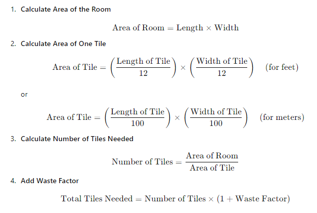 Flooring Calculator- (Tiles Calculator)